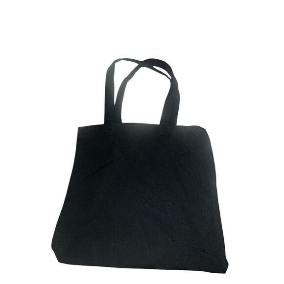 ✨Reformation Small Black Canvas Tote Bag✨ - Picture 10 of 10